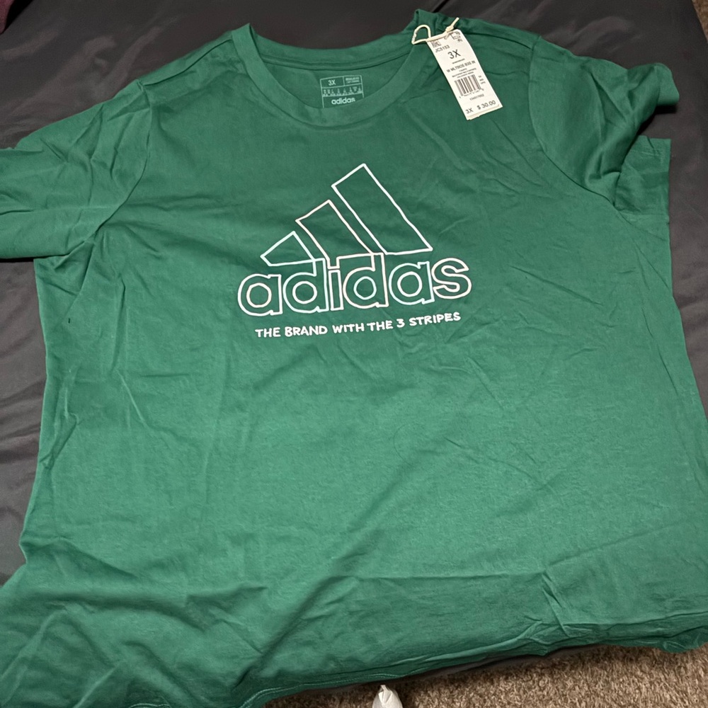 Adidas Forest Green Short Sleeve Tee